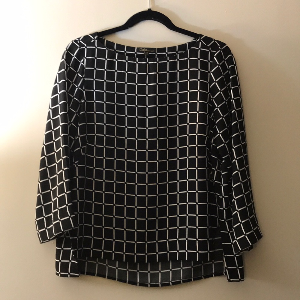 3/4 Sleeve Work Blouse